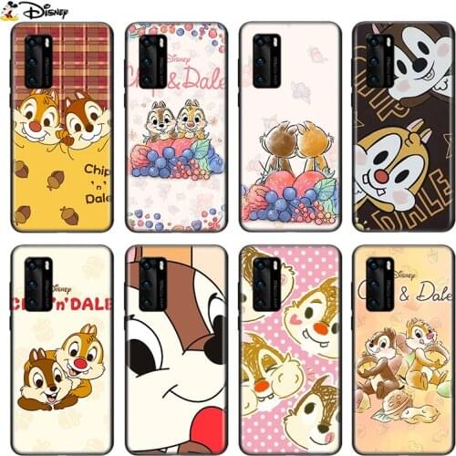 Silicone Cover Chip 'n' Dale Disney For P Smart S Z Mate 40 30 20 10 Plus PRO Plus Lite 2018 2019 2020 Phone Case