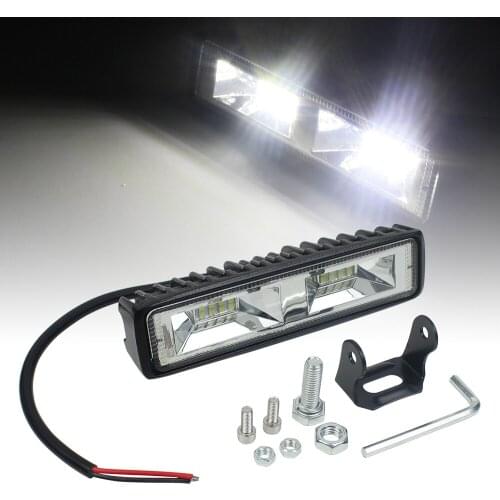 48W Led Bar Work Light Car Accessories Off Road 4X4 Offroad 24V 12V Motorcycle Driving Lights Auto Accessorie Ledbar Truck