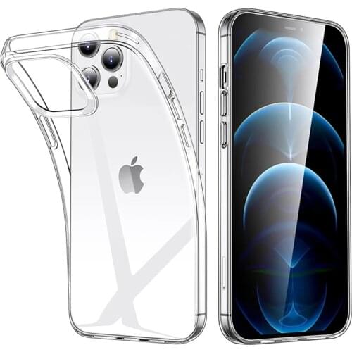 Ultra Thin Phone Case For iPhone 13 12 Mini 11 Pro Max X XR XS Max Soft Slim Case For iPhone 8 7 6 6s Plus SE 2020 Back Cover