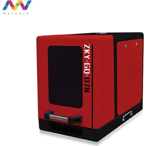 Enclosed System 20W/30W/50W Fully Enclosed Fiber Laser Marking Machine Price Metal 30W Laser Machine