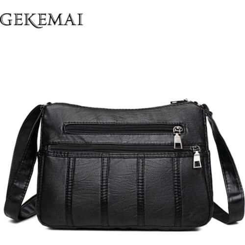 High Quality PU Leather Women Messenger Bags Solid Color Designer Womens Bags 2021 New Ladies Shoulder Bag Bolsos De Mujer Sac