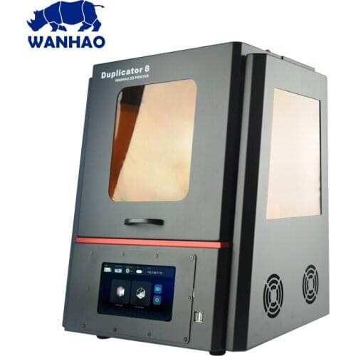 2019 Wanhao D8 Duplicator 8 Jewelry Dental 3D Printer wifi FIWI 500ml resin & FEP film as a gift free shipping