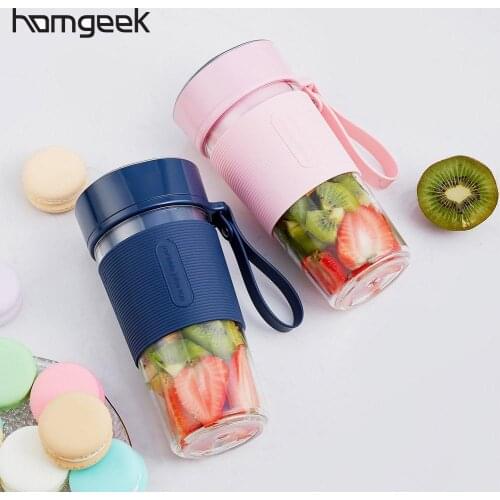 300ml Mini Portable Juicer Electric Fruit Juicer USB Automatic Blender Baby Food Mixer Juicing Cup Multi-function Fruit Blender