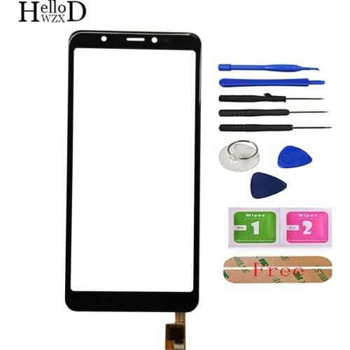 5.45" Touch Screen For Wiko Y60 Y 60 Touch Screen Touch Panel Digitizer Sensor Phone Repair Touch Glass Lens Tools