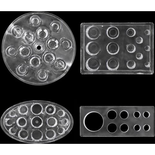 Acrylic Tattoo Ink Cup Holder Clear Transparent for Permanent Makeup Body Art Tattoo Ink Pigment Machine Pen Stand Tattoo Supply