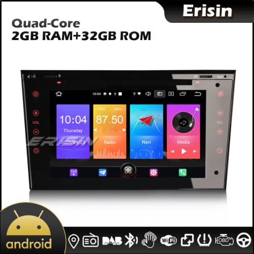 Erisin EU Stock 2773 7" Android 10.0 GPS DAB TPMS CarPlay Autoradio for Opel VAUXHALL HOLDEN Antara Astra Combo Corsa Signu