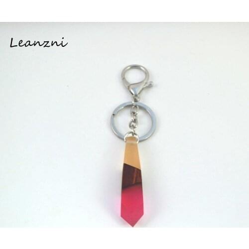 Leanzni Vintage gifts, especially made of wood resin jewelry, grain solid wood key chain