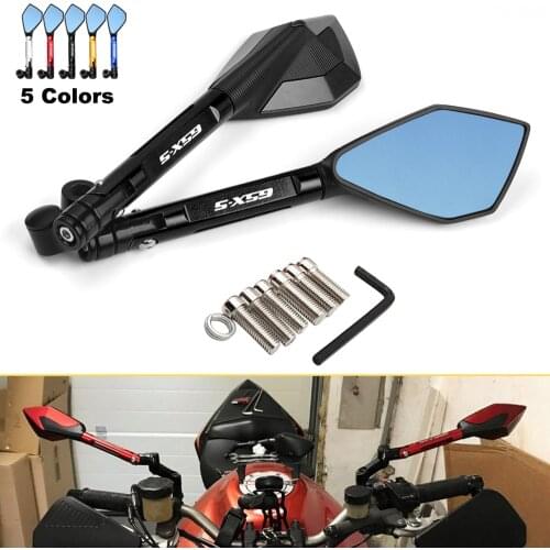 Motorcycle CNC Universal Rearview Rear View Mirror Side Mirrors For SUZUKI GSXS GSX-S GSX S 750 1000 1000f 125 150 GSX-S1000