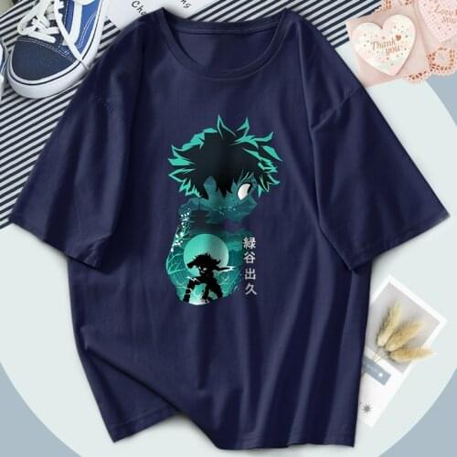 My Hero Academy T-shirts for Woman Summer O Neck Casual Short Sleeve Tops S-XXXL Comfortable Creativity Streetwear Tee Shirts