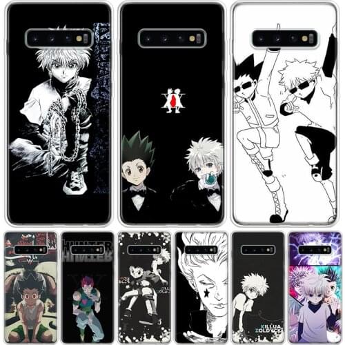 Anime Hunter X Hunter Killua Zaoldyeck Phone Case for Samsung Galaxy A51 A71 A50 A70 A40 A30 A20E A10 A01 A21 A41 M30S A6 A7 A8