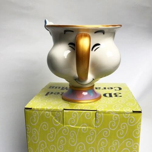 New Beauty And The Beast Mrs Potts Chip Coffee Tea Set Pot Cup Mug coffee mugs creative cat mug christmas mug cute mug