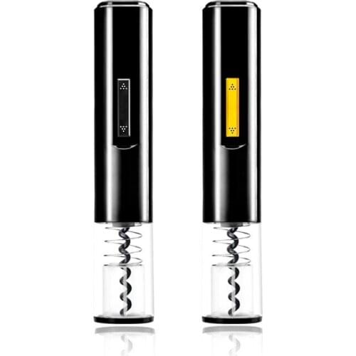 New Electric Wine Grape Wine Bottle Opener Corkscrew Automatic Wine Bottle Opener Kit Cordless With Foil Cutter Bar Wine Tools