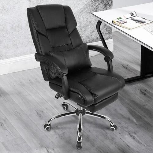 High Quality Office Boss Chair Ergonomic Computer Gaming Chair Household Armchair Reclining Chair With Footrest