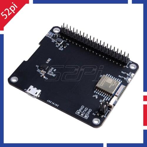52Pi DockerPi-H Station Board Bluetooth BLE Development Board Docker Pi Series Module for Raspberry Pi 4 B / 3 B / 2 All Models