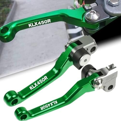 For KLX450R KLX 450R KLX450 KXL 450 R 2008-2015 Motorcycle Dirt Bike DirtBike Motocross Pivot Brake Clutch Lever Brake levers