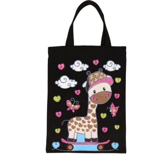 DIY Diamond Painting Handbag Handmade Shoulder Shopping Storage Bag Gift Canvas Bag Shopping Bags