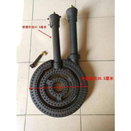 High fire stove Cast iron burner for kitchen cooking propane jet burner with brass orifice lpg &lng