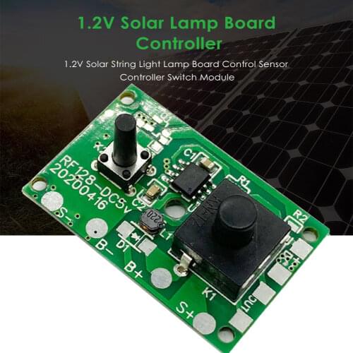 1.2V Solar Lamp Board Panel Control Sensor Solar String Light Controller Circuit Switch Module DIY Kits
