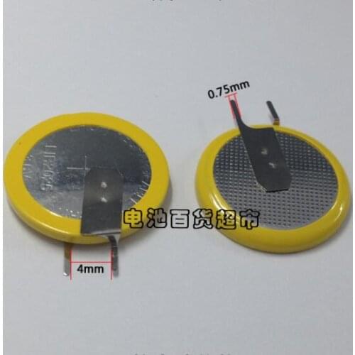 20PCS LIR2025 3.6V LIR2025 welding foot battery rechargeable battery