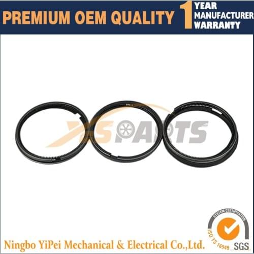 3 Set STD Piston Ring STD 78mm for KUBOTA D1105
