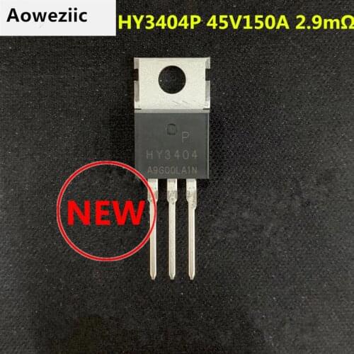 Aoweziic 10Pcs HY3404P HY3404 3404P TO-220 45V150A HY3404D 3404D HY3404P TO-252 45V/147A