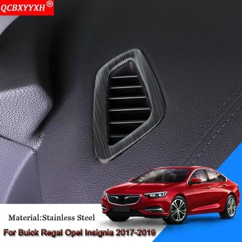 Car Dashboard Air Conditioning Outlet Cover Sequins Stickers For Buick Regal Opel Insignia 2017-2019 Holden Commodore (ZB) 18-19
