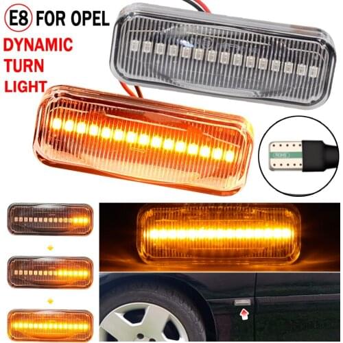 Car Led Dynamic Turn Signal Light For Opel Omega B B1 B2 Stufenheck Caravan 1994-2003 Side Marker Fender Blinker Indicator Lamp