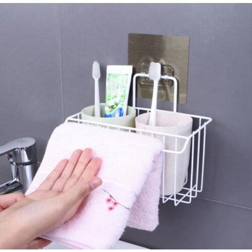 Wide Application High Quality Wide Application Sink Basket Water Drain Bathroom Storage Rack Convenient for Kitchen