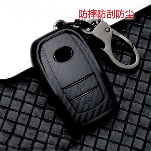 Scrub ABS car key case cover For Toyota Yaris Prius Camry Corolla Avensis Verso Prado REIZ Crown RAV4 C-HR CHR Aygo Scion TC IM