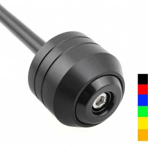 For YAMAHA MT07 MT09 MT10 FZ07 FZ09 FZ10 FJ09 Tracer Front Axle Slider Fork Wheel Protector Crash Pad 2020 2019 2018 2017 2016