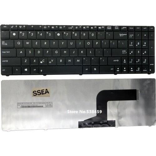 SSEA New US Keyboard black For ASUS K72J K72JB K72Jk K72Jr K72JT K72JU F50G F50GL F50GX F50M