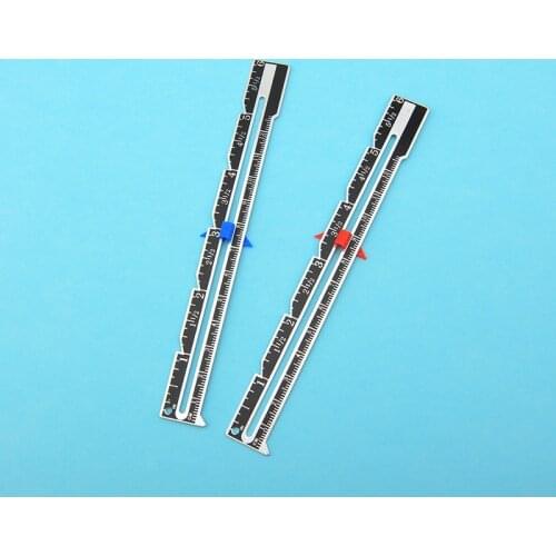 1Pc Aluminum Plastic Sewing Seam Ruler Measuring Gauge Patchwork Quilting Tailor Ruler Sizer Helper Tools About 15*1.7 cm