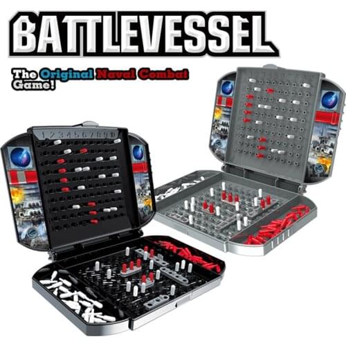 Battleship The Classic Naval Combat Strategy Board Games Board Game Classic Puzzle Game Random Color Box Packaging