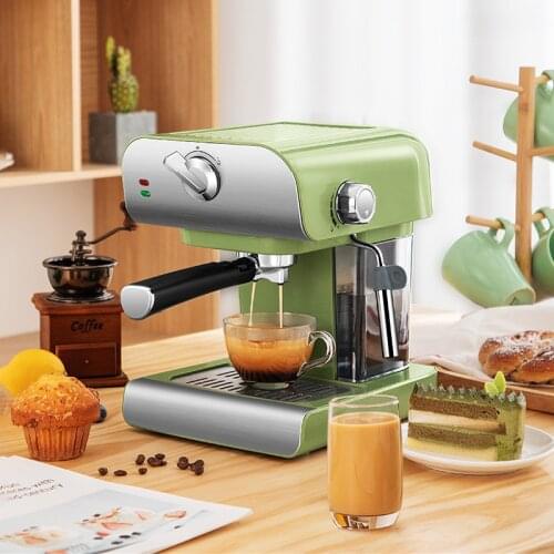 CM6867 Espresso machine home small full semi-automatic latte steam coffee machine milk froth machine