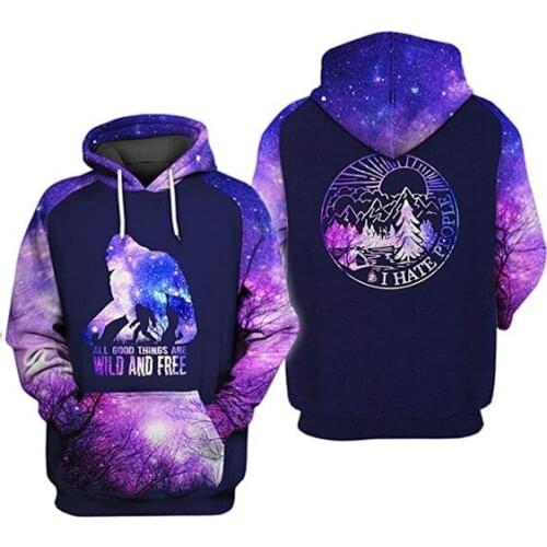 PLstar Cosmos Bear 3D Hoodie Hoodies Men Women New Fashion Autumn Hooded Sweatshirt Long Sleeve Pullover