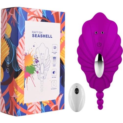 Invisible Wearable Vibrator Clitoris and G-Spot Stimulator Remote Control Vibrate Masturbation Dildo Toys for Adult sex toys