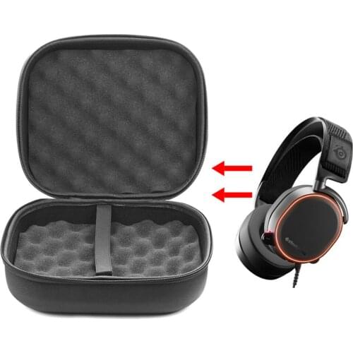 New Portable Carrying Hard EVA Case for SteelSeries Arctis Pro Gaming Headphones Protective Headset Headphone Cases