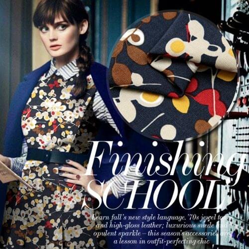 Seven Color Gardenia Cotton Pinstripe Texture Printing Fashion Fabric Windbreaker Fabric Exclusive Limited Edition