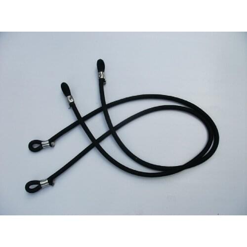 1.5m Black elastic string for jumping bed/trampoline cables/trampoline ropes/jumping ropes