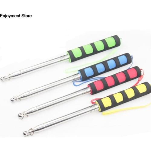 1PCS 2M Extendable Portable Ferula Pointer Poles for Flags Windsock Telescopic Handheld Windsock Flag Pole HOT SALE
