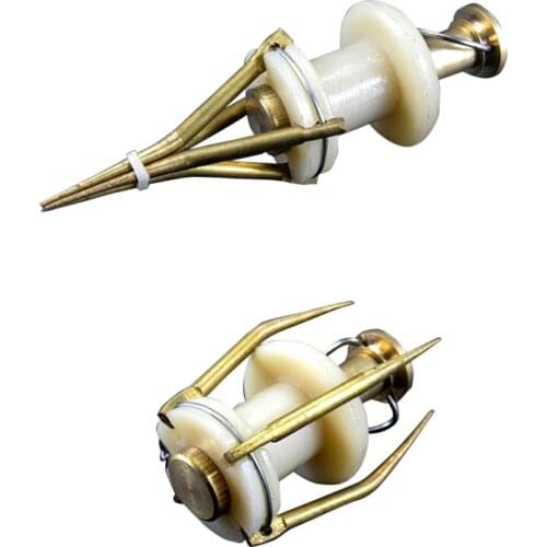 1Pcs Assisted Bloodworm Lure Granule Angleworm Clip Carp Fishing Bander Pellet Worm Lobworm Maggots Load Tool