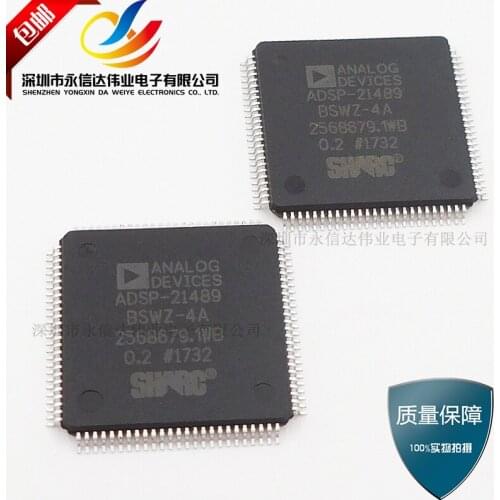 100% New&original ADSP-21489BSWZ-4A QFP-100 DSP