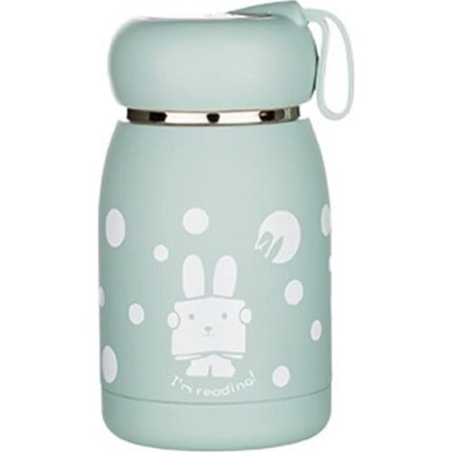 320ml Anti-corrosion Temperature Display Stainless Steel Water Cup Bottle for Office Water Cup Bottle