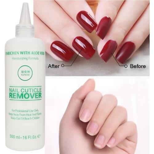 500ML Manicure Nail Cuticle Softener Nail Dead Skin Removal Softening Nail Art Tool Cuticle Remover