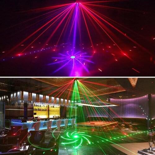 9-EYE LED Light Remote RGB DMX Scanning Projector DJ Stage Light EU
