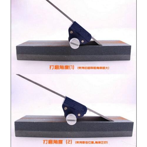 Angle Adjustable Freely Knife Chisel Blade Edge Sharpener Holder For Easy Knife Grinding And Smooth Sharp Blade