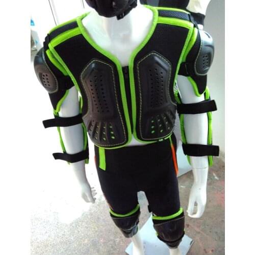 For Height 0.85-1.7M Children Kids Latka body armor Motocross Vest Chest Spine Guard Baby Riding Horseback Balance knee armor