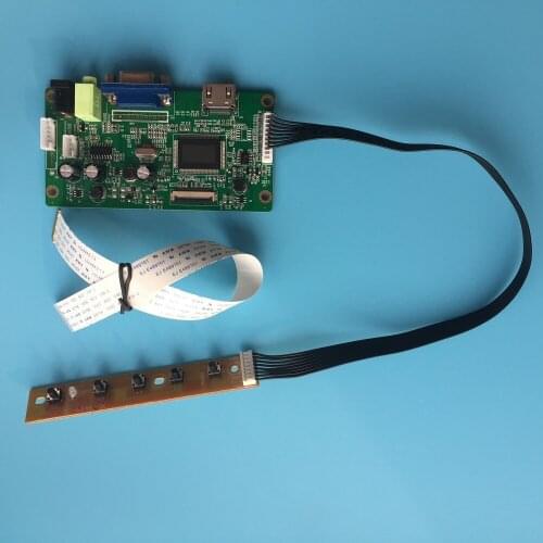 For N140BGE-E33 1366X768 Controller board LED EDP KIT VGA SCREEN 14" display EDP HDMI monitor DRIVER 30Pin LCD DIY