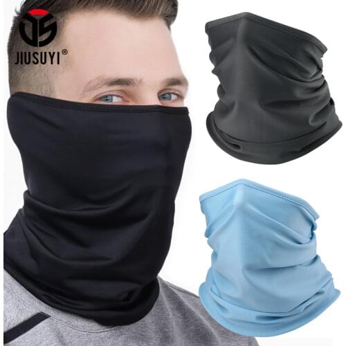 Elastic Bandana Fishing Camping Tube Absorbent Scarf Outdoor Cycling Half Face Scarves Summer Neck Gaiter Men Women Neckerchief