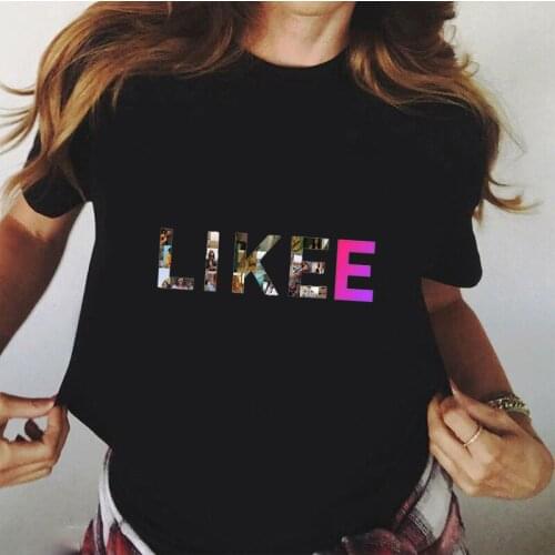 Beauty Likee T Shirt Women Kids LIKEE Tees Streetwear Short Sleeve T Shirts Graphic Tees Boy and Girls Tshirt Men Hip Hop SHIRT